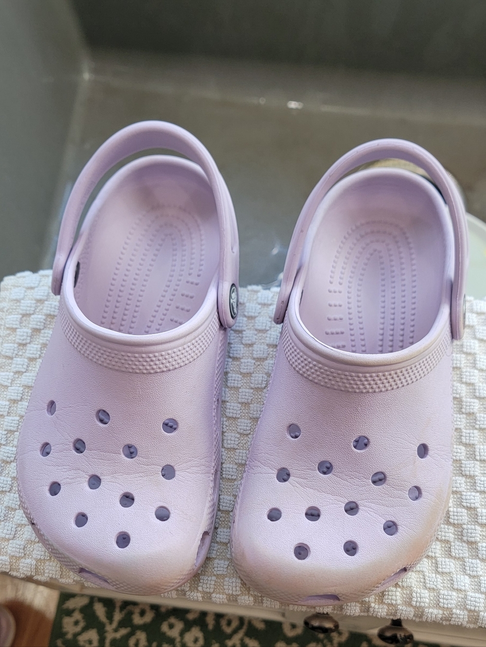 Kids Lavender Crocs